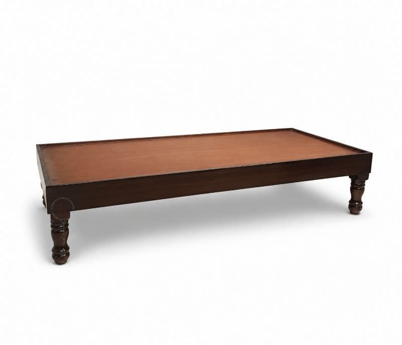 Image 7 for Turning Diwan 3feetx6½ Feet Without Storage Assam TeakWood With Play Wood (BSK)(BWD)(HYD)