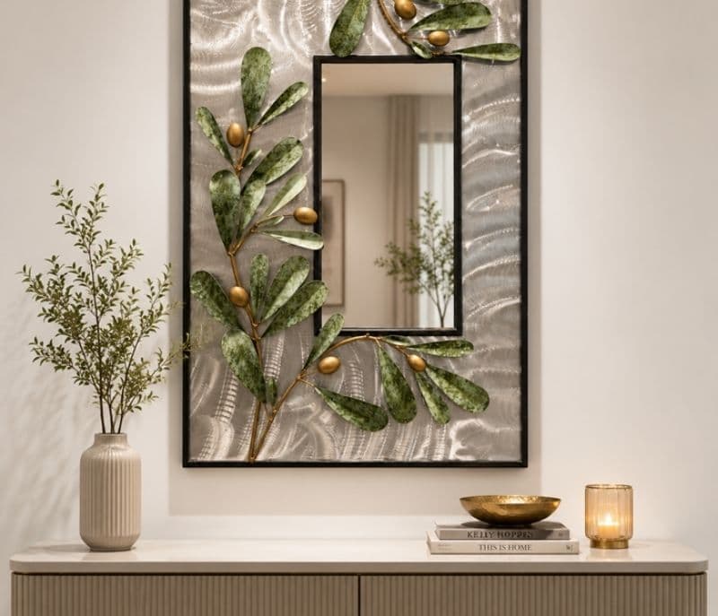 Image 1 for 15589 Metal Wall Mirror