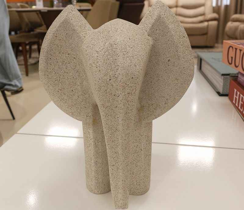 Image 1 for YH-SH-170 Elephant Statue African aesthetic with contemporary architectural style