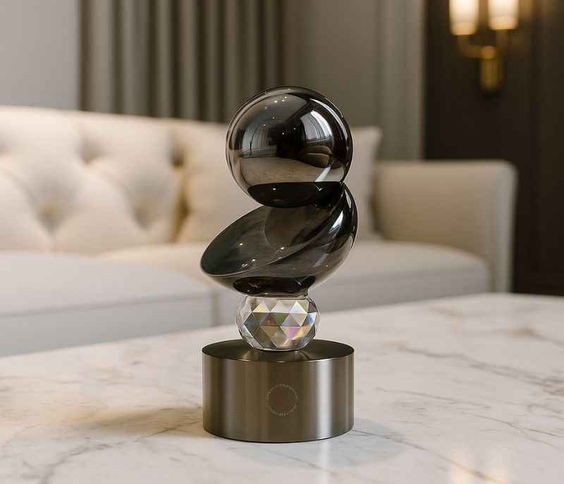 Image 1 for HSH-23 Crystal Ball Sky Viewer Sculpture