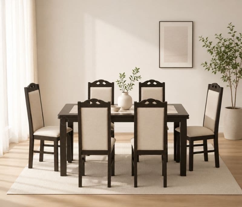 Florence Dining Set 1+6 Seater (WI_PKU)