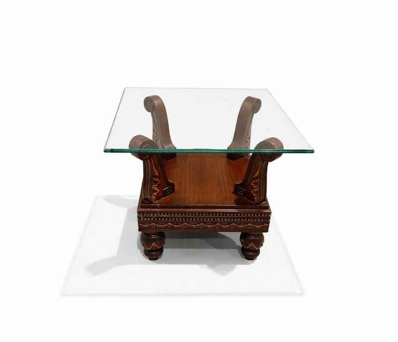 Image 4 for Classic Side Table Glass Top (HYD OTD)