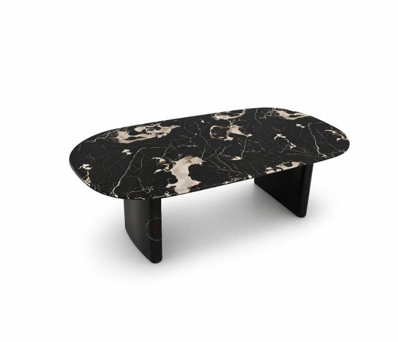 Image 3 for 935 Centre Table Marble Top With Metal Base Support