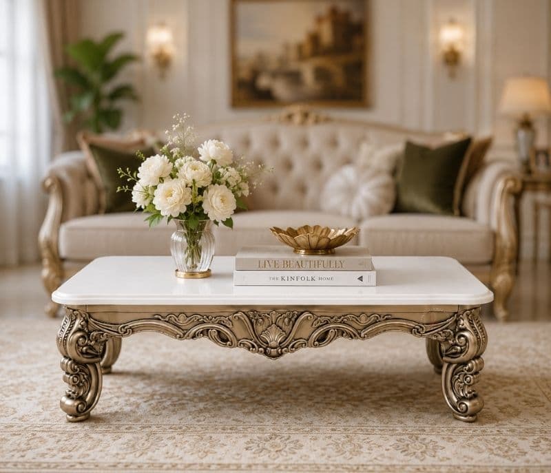 Image 1 for Carving Mughal-E-Azam Sofa Set 3+2+2+CT (OWD)