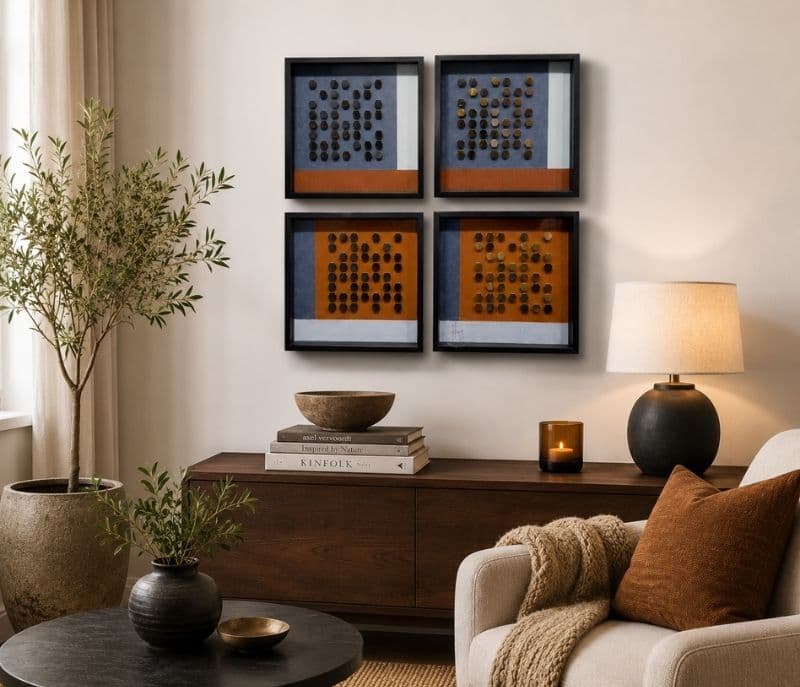 Image 1 for Rust & Slate Frame