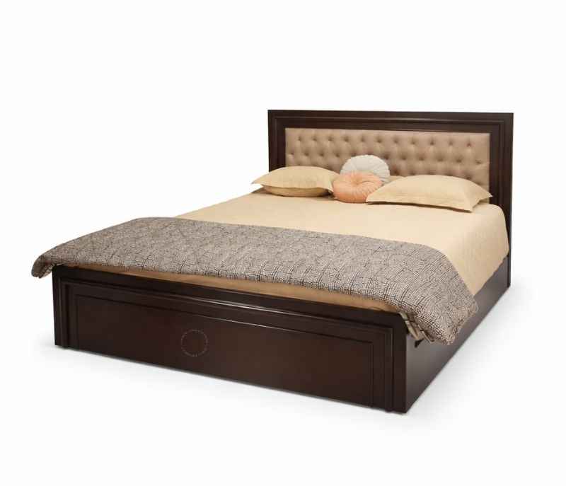 Image 3 for Beading Cot King Size With Storage (EC)(BWD)(WF)(BS-BTM)