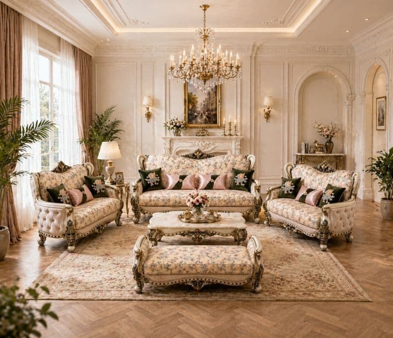 Image 3 for White House Sofa Set 3+2+2+D+CT (OWD)