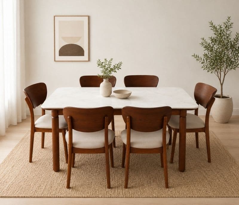 Image 1 for Imported Dining Set 1+4 Seater -137/751 (BWD)(SKN)