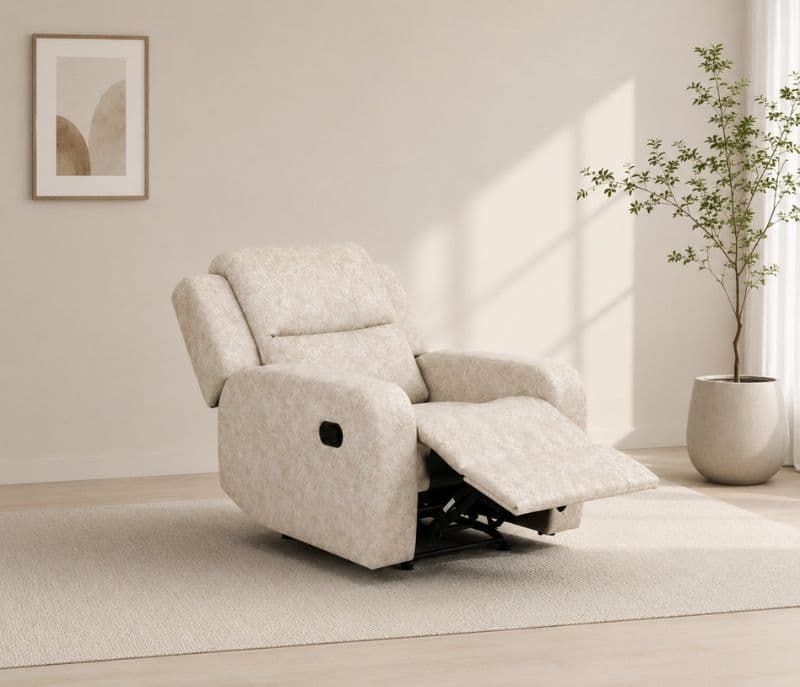 Image 1 for Starter Recliner Single Seater Solid Rubber Wood (ZAM) (OWD)