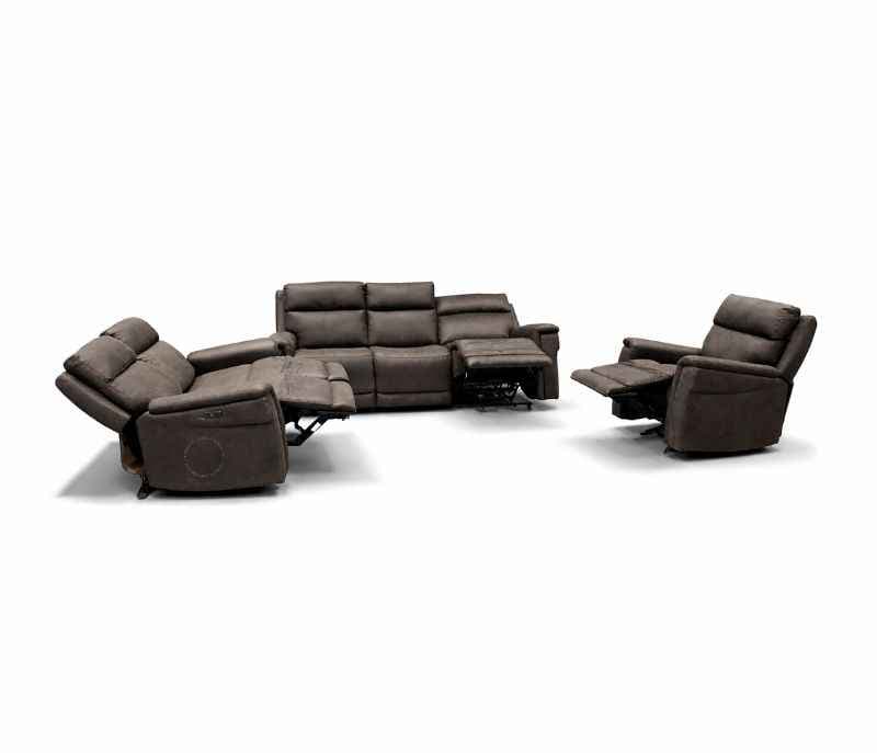 Image 3 for 70693M Recliner 3+2+1 (3+2 Power Recliner & 1 Seater Manual With Rocking) (CP OTD)