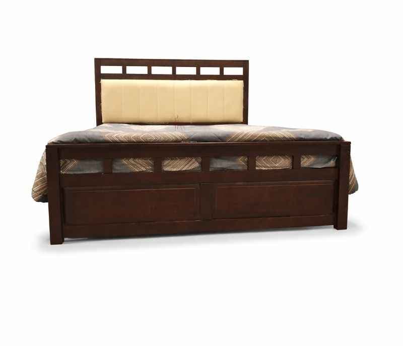 Image 5 for Alina Cot Queen Size Without Storage Solid Sheesham Wood
