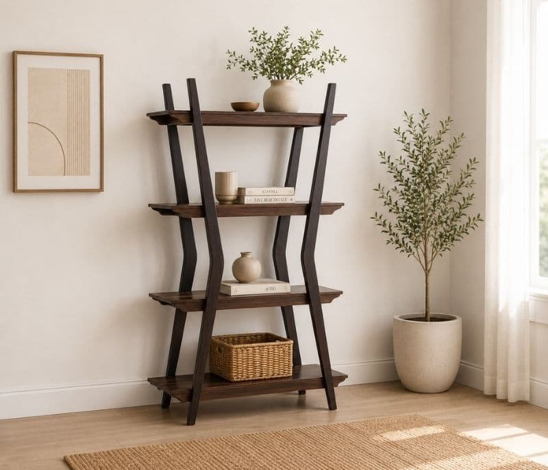 Spider Stand Solid Rubber Wood (ZAM) (OWD)