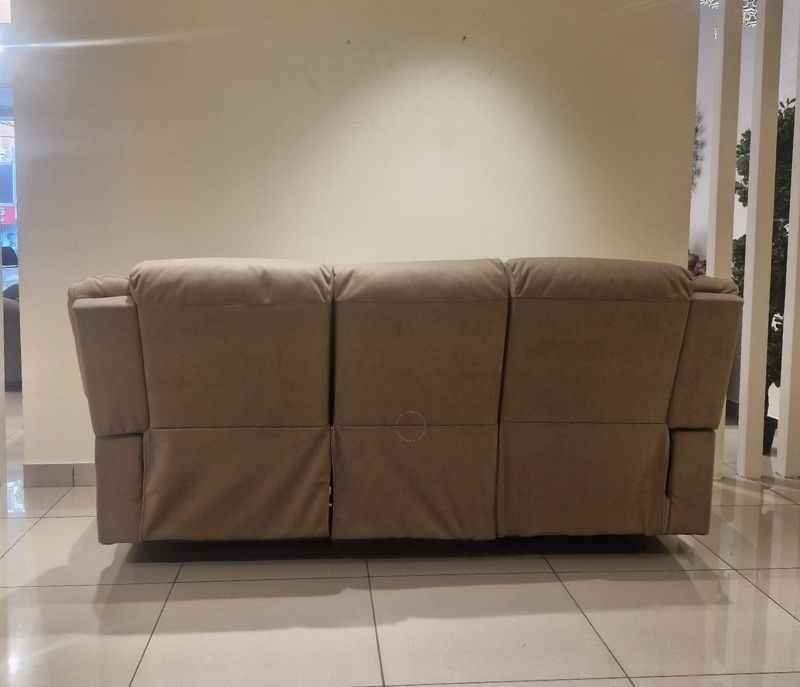Image 16 for JHR195 - 59929 3+2 Manual Recliner Velvet Suede Fabric (SKN)