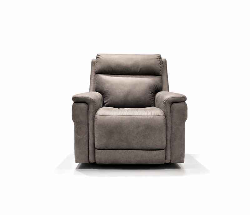 Image 19 for 70693 Single Motor 3+2 Power Recliner + 1 Seater Manual With Rocking Micro Suede Fabric