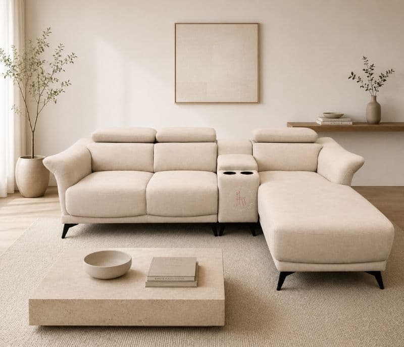 Topaz 2+Con+Lounger Micro Suede