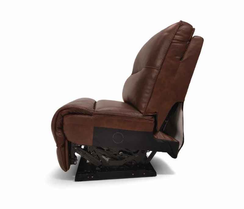 Image 22 for UX-Series 7004 Modern 3+2+1 Leather Sofa Set with Archtectural Metal Base (EC)