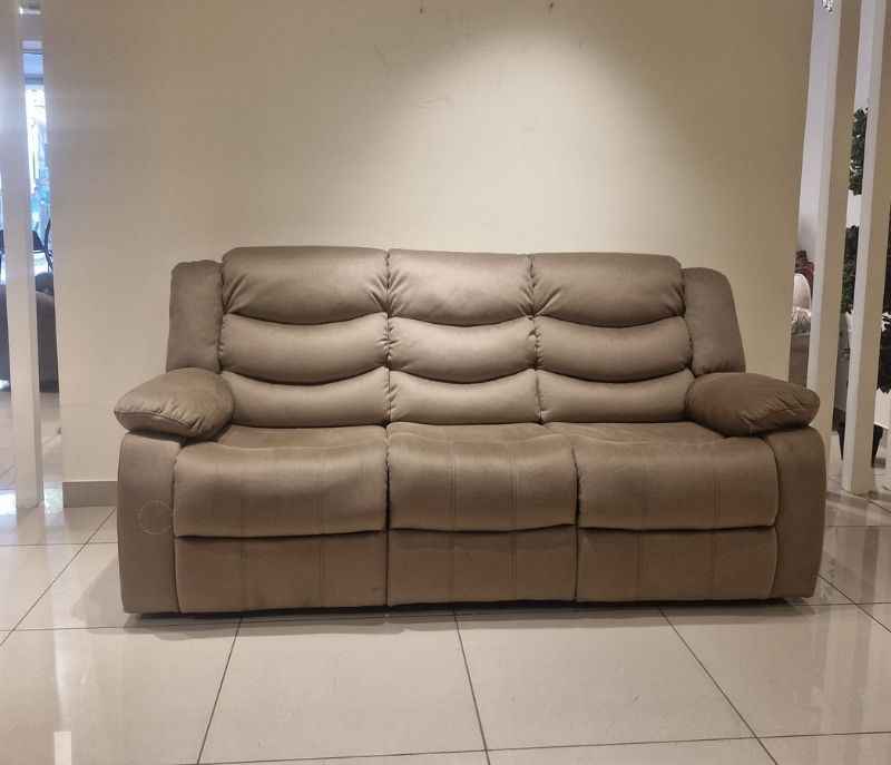 Image 14 for JHR195 - 59929 3+2 Manual Recliner Velvet Suede Fabric (SKN)