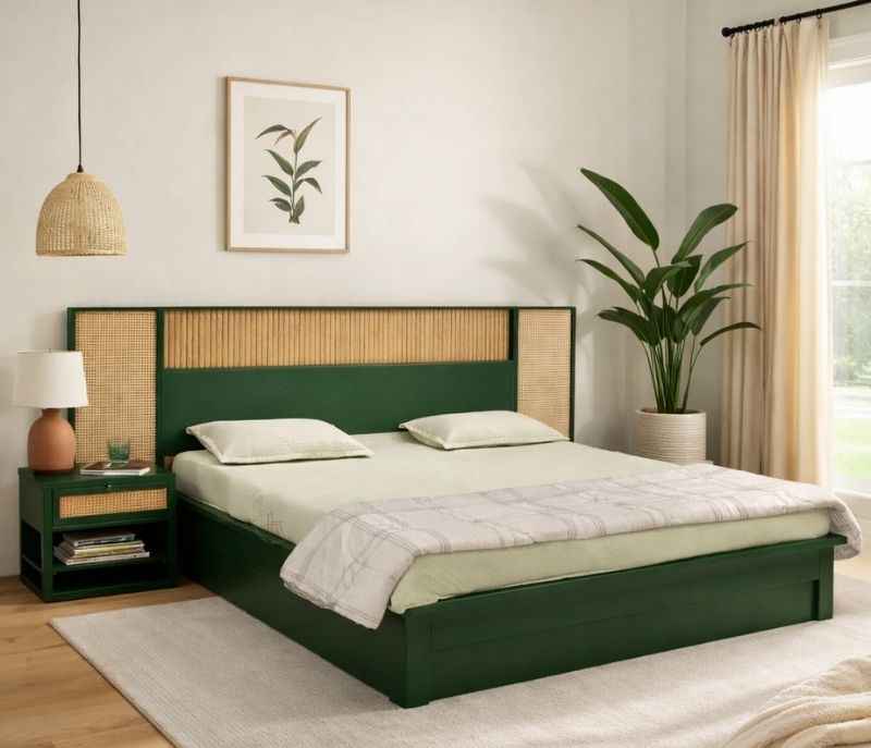 Image 6 for 21005 Bedroom Set HDF Wood (EC OTD)