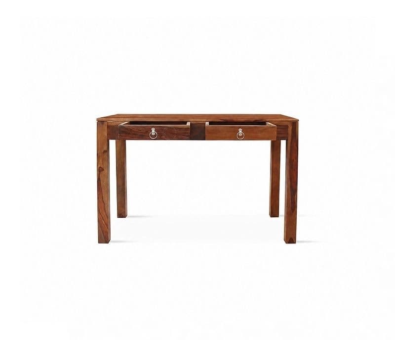 Image 2 for Deskora Study Table Solid Sheesham Wood (Honey Finish) (SCV_PKU)
