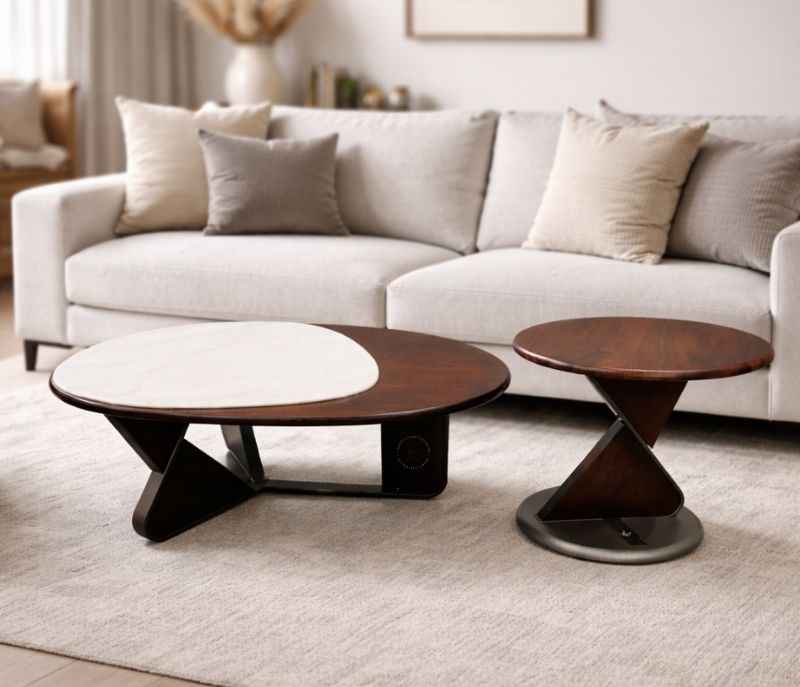 619 Center Table Plus Corner Table (HYD OTD)