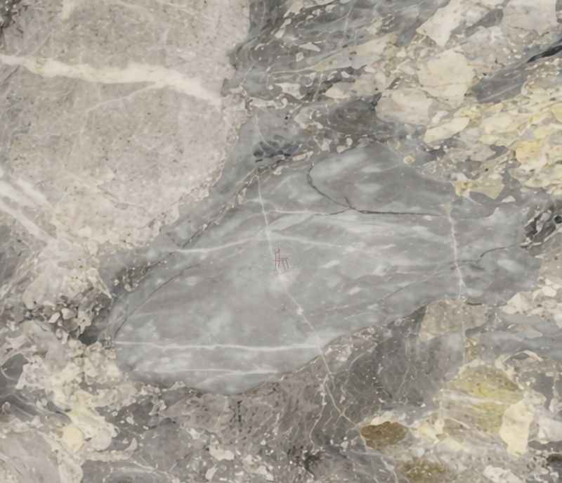 Image 2 for Ocean Blue Marble Only With PU Coating And Bullnose Edge For Dining Table (MRM)