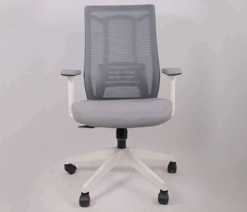 Image 2 for Twister MB White Ergonomic High-Back Mesh Office Chair Adjustable Height Revolving Study Work from Home Chair (WFH)/Computer Desk Chair Back Lumbar Support Ergonomic Chair Tilting Arm Support