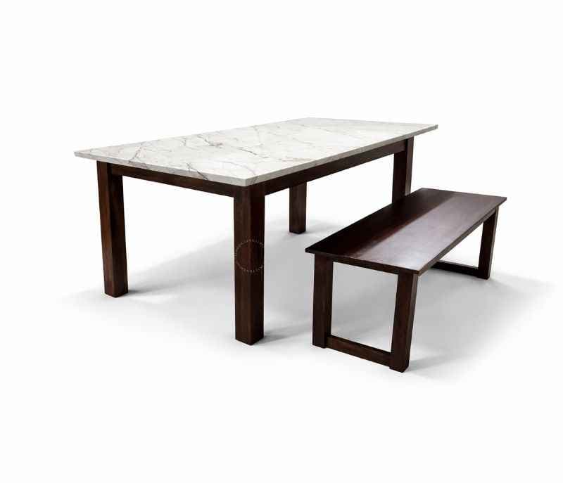 Image 9 for Dim Dining Set 1+4+Bench Seater (BWD)(BTM)