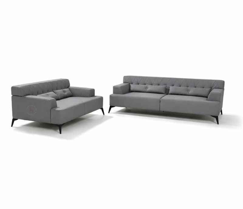 Image 7 for Cheslin Sofa 3+2 Seater Polyester Linen Blend Fabric (WH OTD)