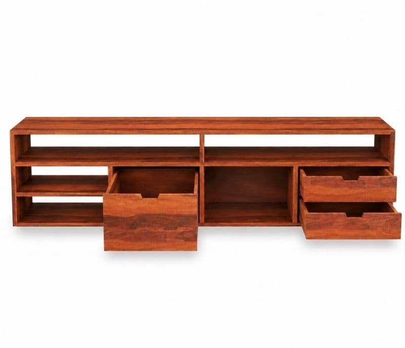 Image 3 for Eva Tv Unit Sheesham Wood (WI)