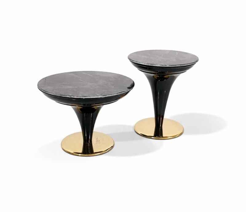 Image 3 for Instaa-Center Table 40950 9923 With Marble Top And Metal Base (WF OTD)