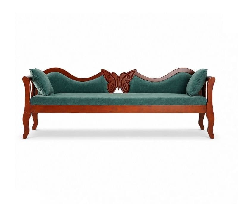 Image 2 for Butterfly Diwan Solid Rubber Wood (ZAM) (OWD)