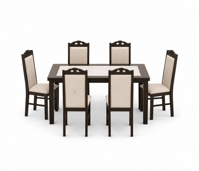 Image 2 for Florence Dining Set 1+6 Seater (WI_PKU)