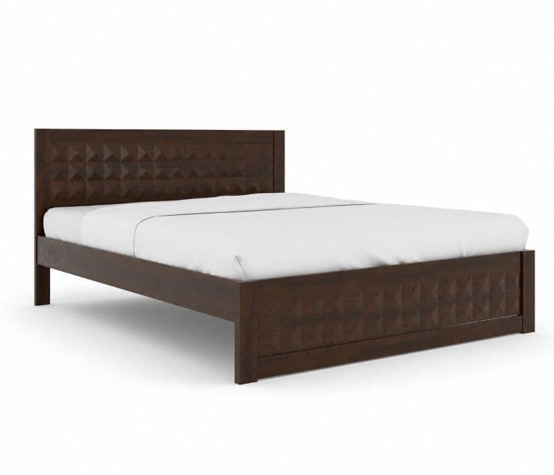 Image 2 for Nido Plain Sheesham Wood Bed (WI)