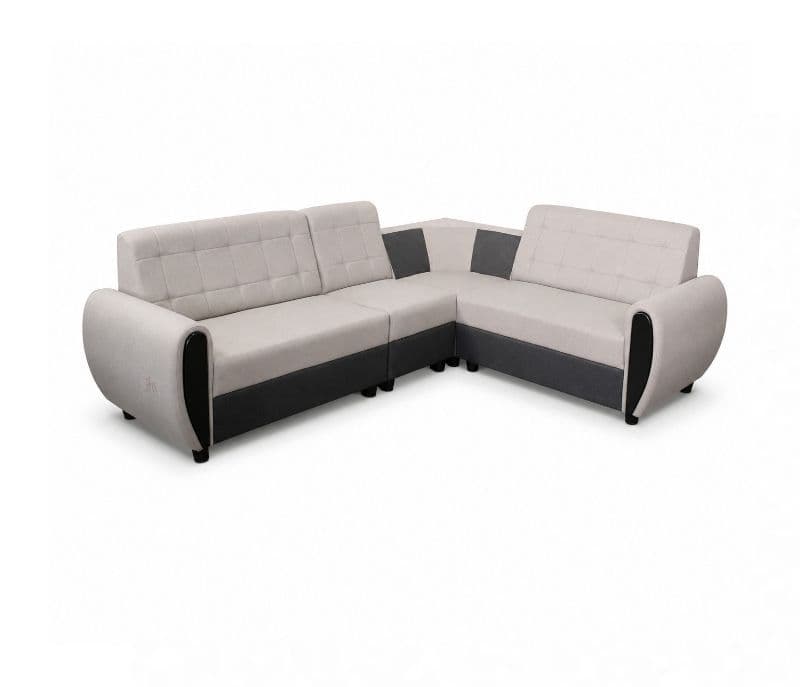 Image 2 for Wolper L-Shape Sofa Solid Neem Wood (ZAM) (OWD)