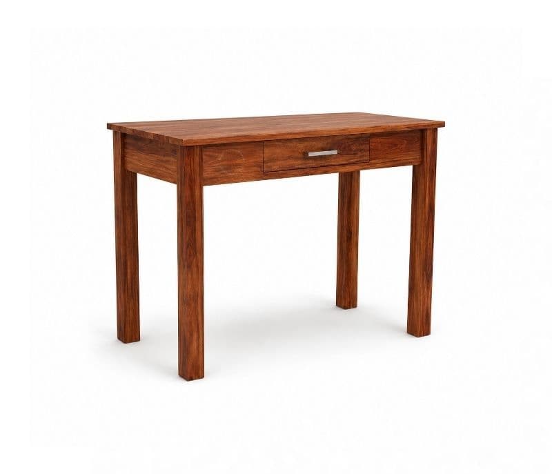 Image 2 for Studora Study Table Solid Sheesham Wood (Honey Finish) (SCV_PKU)