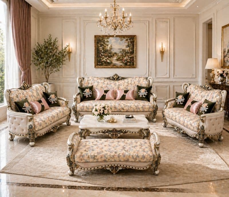 Image 1 for White House Sofa Set 3+2+2+D+CT (OWD)