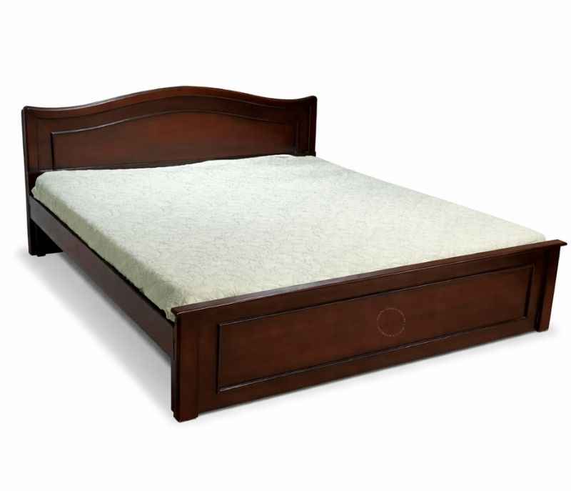 Image 3 for Mala King Sized Bed Without Storage (Block Board, Dark Brown)