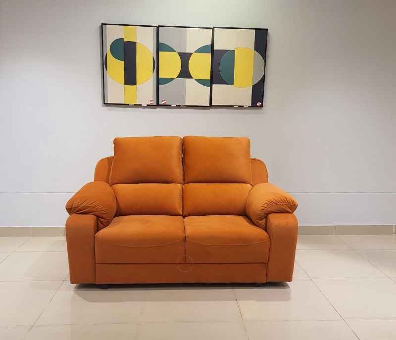 Image 10 for Old Bmw Sofa 3+2 Seater Velvet Suede Fabric (BTM)