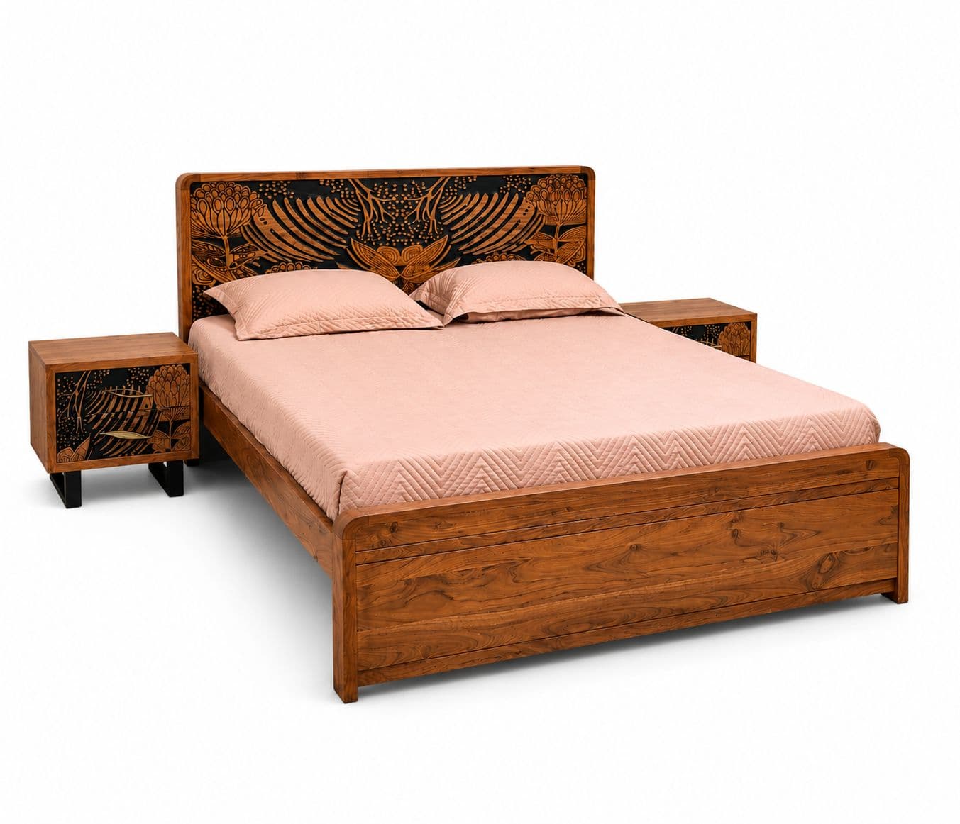 Image 3 for Tropicana King Sized Bed without Storage (HYD)