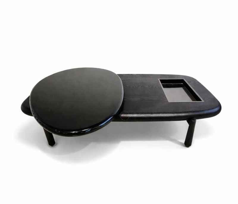 Image 3 for C920 Centre Table Wooden With Metal Legs (HYD)