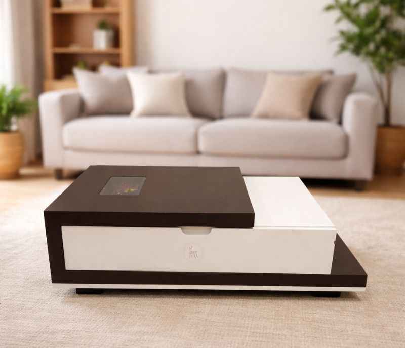Image 1 for 44/22 Center Table With 1 Drawer HDF (SKN)