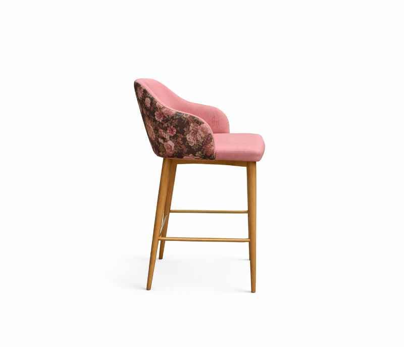 Image 3 for Lounge Bar Stool Metal Leg (PM)