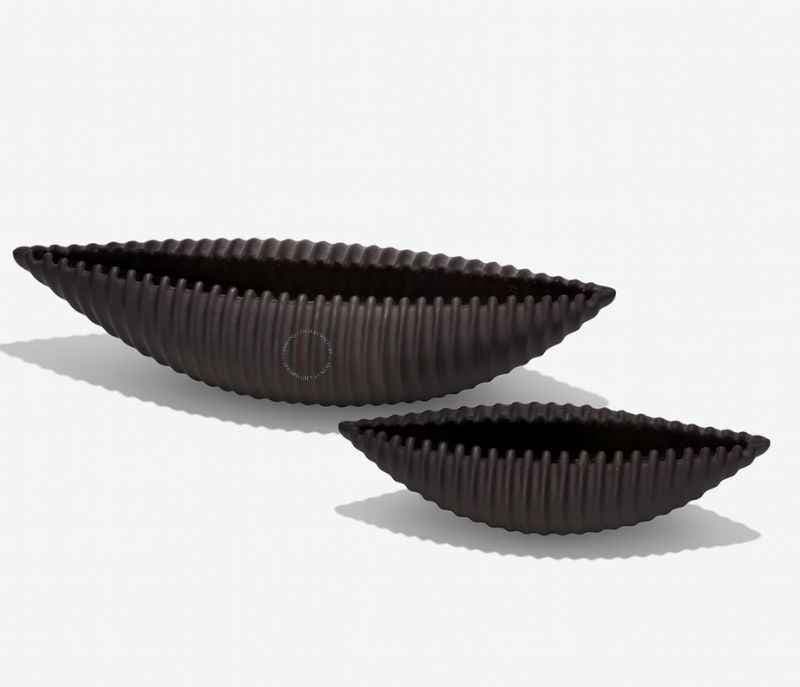 Image 4 for YH-RA-19/20 Obsidian Flow Resin Bowl