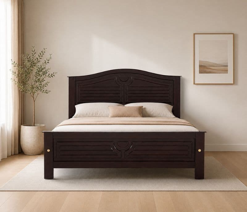 Image 1 for Moon Cot Solid Rubber Wood (ZAM) (OWD)
