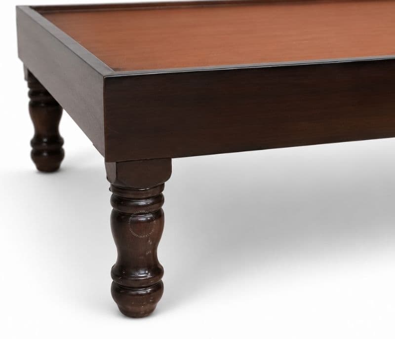 Image 3 for Turning Diwan 3feetx6½ Feet Without Storage Assam TeakWood With Play Wood (BSK)(BWD)(HYD)