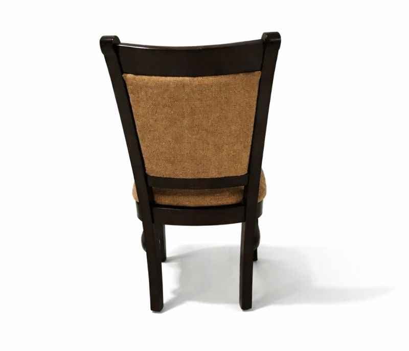 Image 7 for Classic 44 6 Seater Marble and Teak WoodDining Set with Bench and Preimium Fabric Upholstery (BS-BSK)