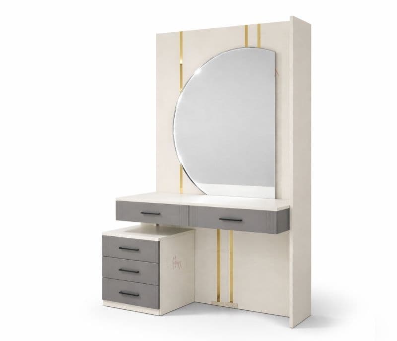 Image 9 for 45005 Bedroom Set King Size 72x78 With Hydraulic Storage + Dresser 2 Bed Side Table + 6 Door Wardrobe (KORA OTD)