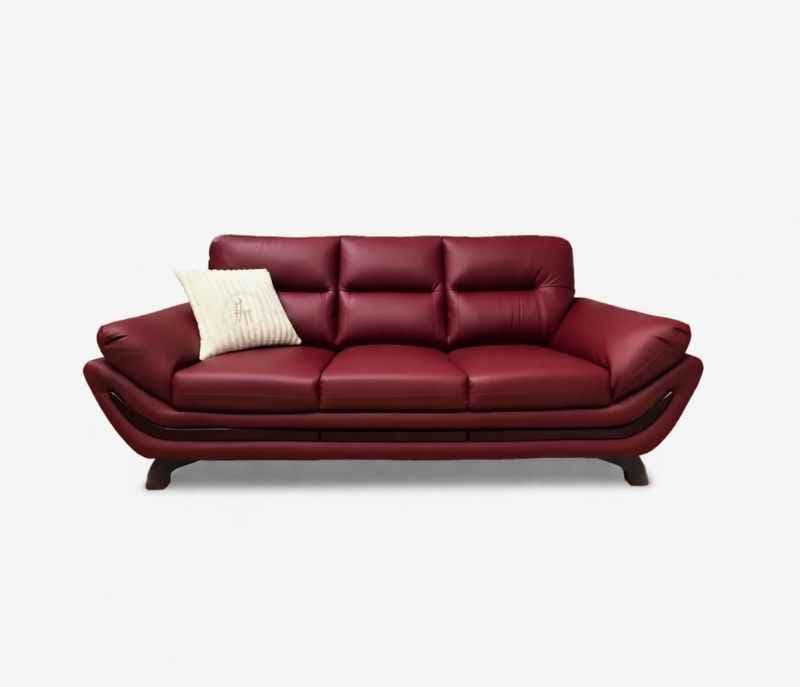 Image 4 for Florida 3+2+1 Seater Sofa Leather (Marron) (LGB)(BS-EC)