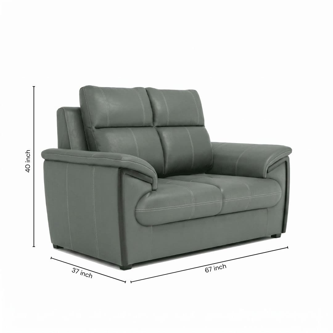 Image 5 for Oslo Morden Sofa (Micro Swede, Green)