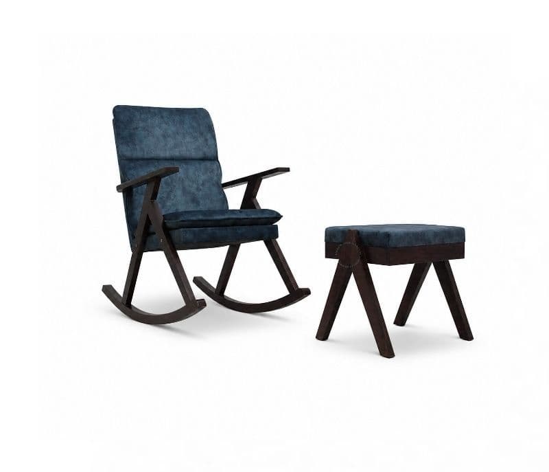 Image 3 for Relax Rocking Chair Solid Rubber Wood (ZAM) (OWD)